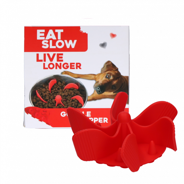 Eat Slow Live Longer Gobble Stopper Red Top Merken Winkel